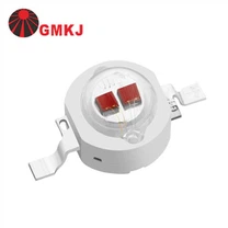 고전력 660nm 730nm 3W 적색 LED
